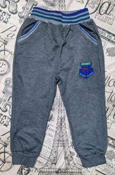 спортивные брюки с начесом(5-8лет) для мальчиков пр-во Узбекистан в интернет-магазине «Детская Цена»