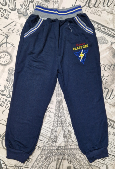 спортивные брюки с начесом(5-8лет) для мальчиков пр-во Узбекистан в интернет-магазине «Детская Цена»